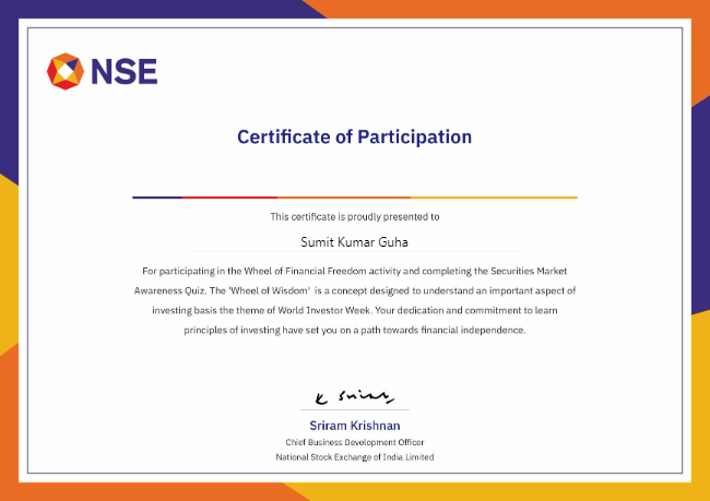 Certification